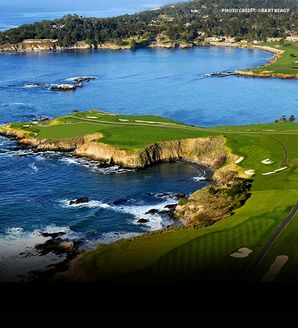 A Round of Golf at Pebble Beach Golf Links® and The Links at Spanish ...